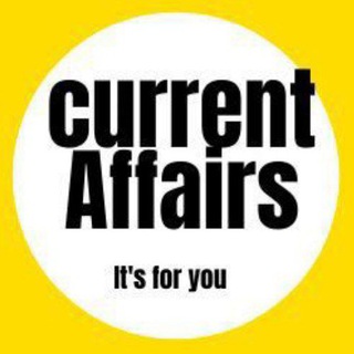 Telegram profile photo for current affairs 2026 // CURRENT AFFAIRS QUIZ 2026 // DAILY CURRENT AFFAIRS