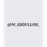 Telegram profile photo for Abu_sheyx181๐๐