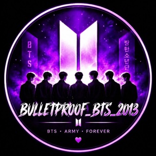 Telegram profile photo for BTS BULLETPROOF