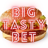 Telegram profile photo for Big Tasty Bet / Only pinnacle / Ставки на спорт