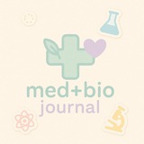 Telegram profile photo for Med+Bio journal 📃✨️