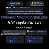 Telegram profile photo for GAP capital reviews