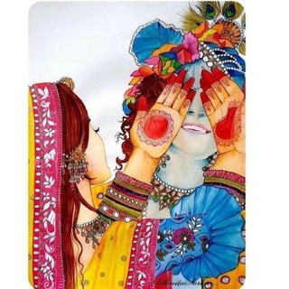 Telegram profile photo for Radhe Krishna status•whatsapp•hindi
