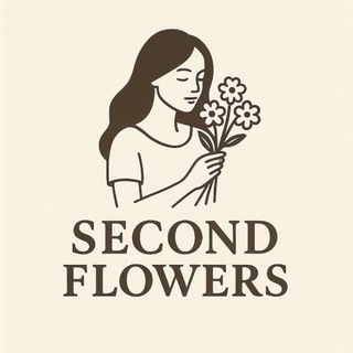 Telegram profile photo for Second Flowers – выгодные букеты