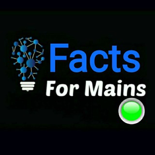 Telegram profile photo for Facts UPSC IAS Mains