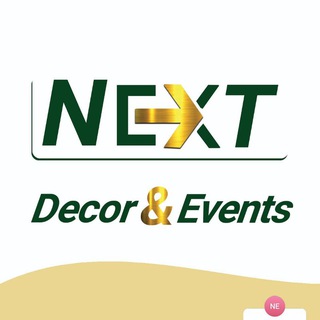 Telegram group profile photo for Next Decor and Events