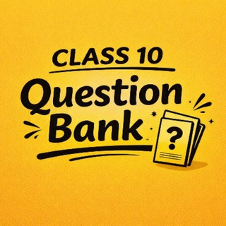 Telegram profile photo for Question Bank Class 10