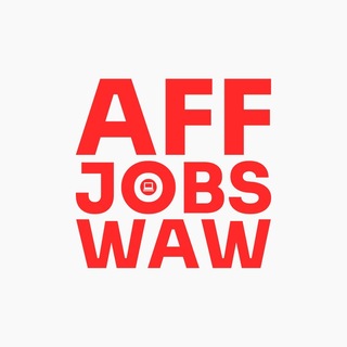 Telegram profile photo for AFF JOBS WAW - Работа в Варшаве