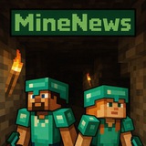 Telegram profile photo for MineNews | Новости, опросы и лайфхаки по игре