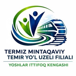 Telegram profile photo for "Termiz MTU" filiali Yoshlar ittifoqi kengashi 🚉