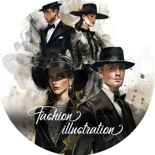Telegram profile photo for Fashion illustration for designer✍