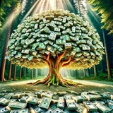 Telegram profile photo for ПРО ДЕНЬГИ // ПОТОКCASH🍀