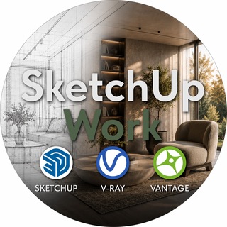 Telegram profile photo for SketchUp WORK