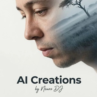 Telegram profile photo for AI creations