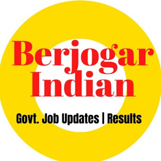Telegram profile photo for Govt. Job Updates 2026 - BerojgarIndian.com