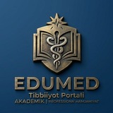 Telegram profile photo for EDUMED | Tibbiyot Portali