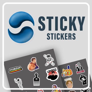 Telegram profile photo for Sticky stickers
