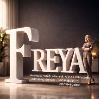Telegram profile photo for FREYA FASHİON İTALY