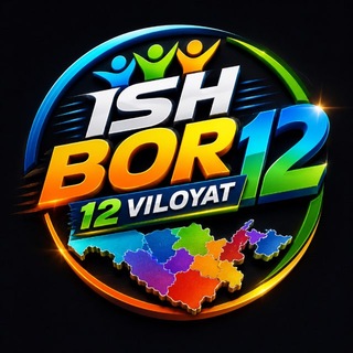 Telegram profile photo for ISHLAR BOR 12 viloyat