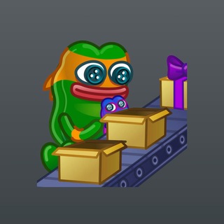 Telegram profile photo for Plush Pepe