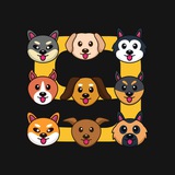 Telegram profile photo for Nine Dogs 9 ๐ถ