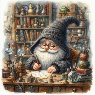 Telegram profile photo for Книжный Домовой 📚