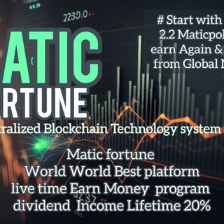 Telegram group profile photo for Matic Fortune Global