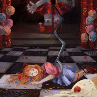 Telegram profile photo for Fallen confetti