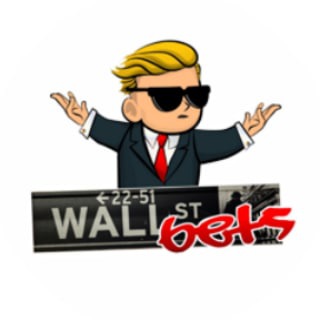Telegram profile photo for WallStreetBets Community Coin r/WallstreetBets