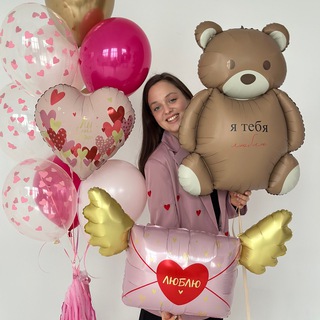 Telegram profile photo for LIZA AIR | Воздушные шары Калининград доставка