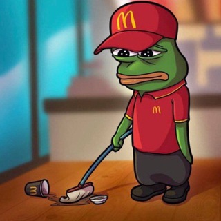 Telegram profile photo for pepe working