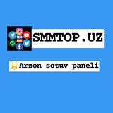 Telegram profile photo for SMMTOP.uz