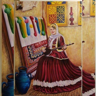 Telegram profile photo for مجموعه آثارنقاشی بهزاد غلامی از آموزشگاه.هنرهای تجسمی رنگواژه