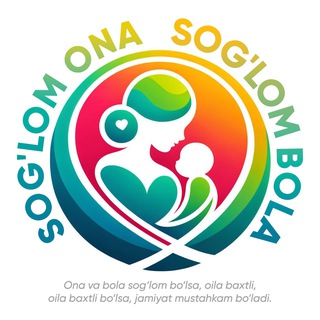 Telegram profile photo for Sog'lom ona - Sog'lom bola