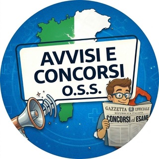 Telegram profile photo for AVVISI E CONCORSI OSS