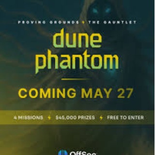Telegram group profile photo for OFFSEC Guantlet - Dune Phantom
