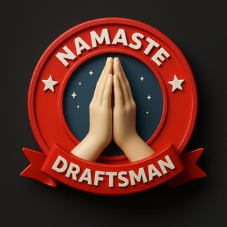 Telegram profile photo for Namaste Draftsman