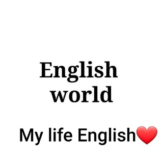 Telegram profile photo for My life English❤️