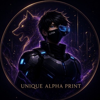 Telegram profile photo for UNIQUE ALPHA PRINTS πΊ