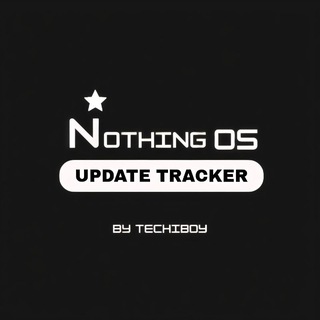 Telegram profile photo for Nothing OS Update Tracker | By Techiboy |