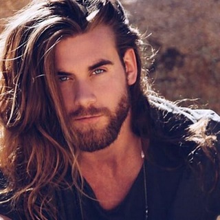 Telegram profile photo for Long haired men
