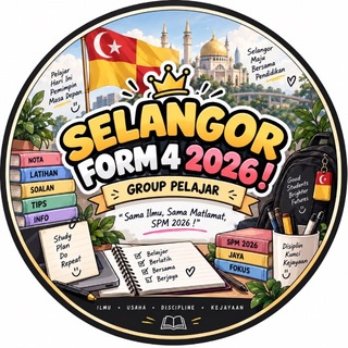 Telegram profile photo for SELANGOR FORM 4 2026 !