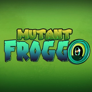 Telegram group profile photo for Mutant Froggo NFT | Exodus Mint Live
