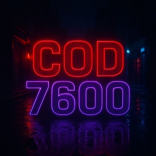 Telegram profile photo for COD 7600🥀