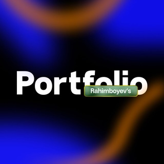 Telegram profile photo for Rahimboyev | portfolio