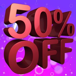 Telegram profile photo for 50%OFF🚨
