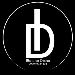 Telegram profile photo for Ilhomjon | Design