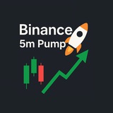Telegram profile photo for 📈 Binance Futures 5m Pump Monitor (No charts)