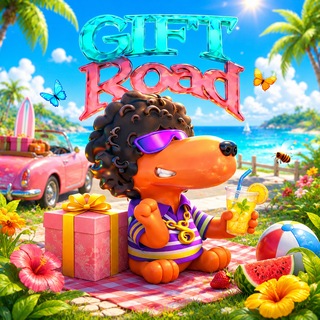 Telegram profile photo for GiftRoad | Новости Подарки Телеграм