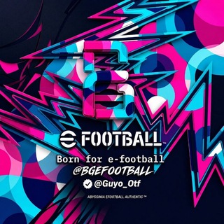 Telegram profile photo for eFootball™ መረጃ በኢትዮጵያ🌎™ (🇪🇹)